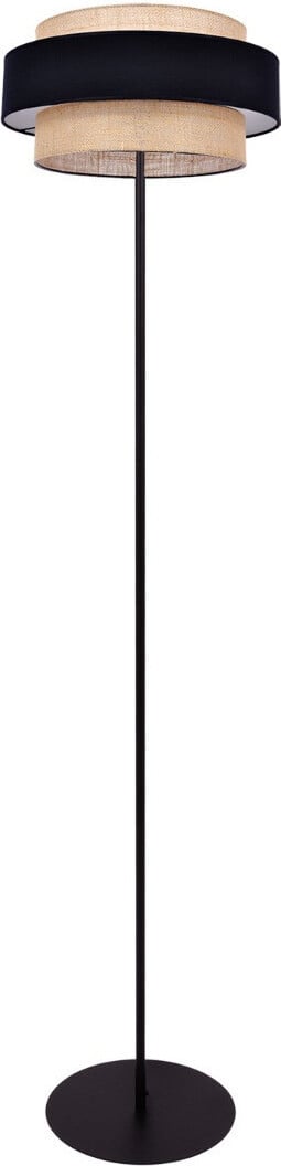Kaja GATO K-5235 staande lamp in zwart-beige