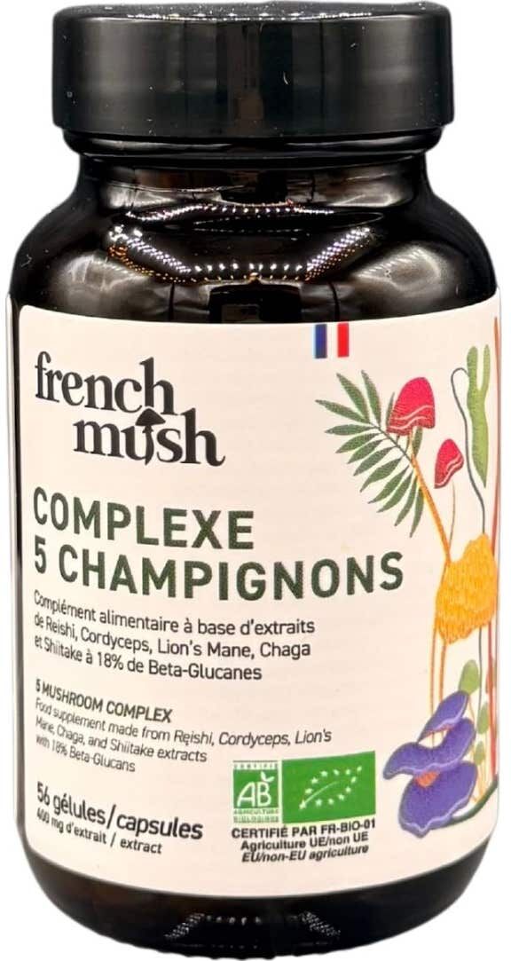French Mush Complejo 5 Hongos 56 caps