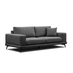 SOFA MEDIOLANE 3-Sitzer, schwarz