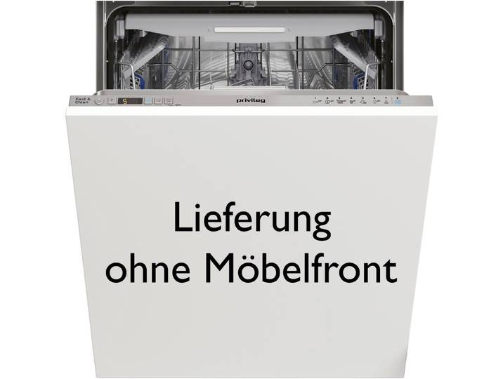 Privileg vollintegrierbarer Geschirrspüler P0I ECO D551 S, 14 Maßgedecke, Fast&Clean 28 Min. – das effektive Reinigungsprogramm unter 28 Minuten