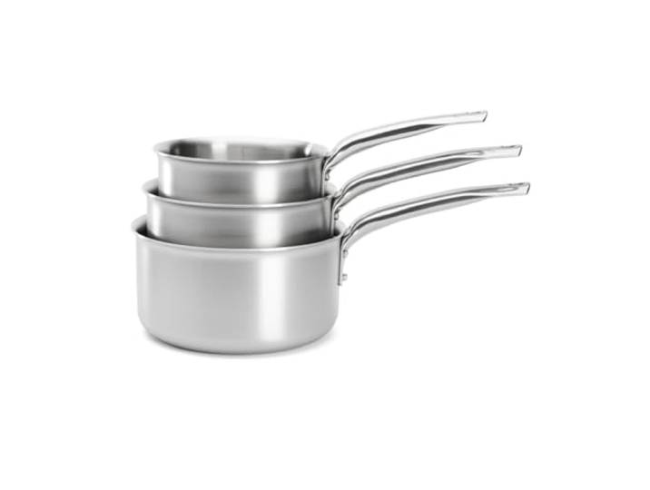 Lot de 3 casseroles Inox ALCHIMY