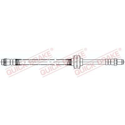 QUICK BRAKE Bremsschlauch 36901 für RENAULT