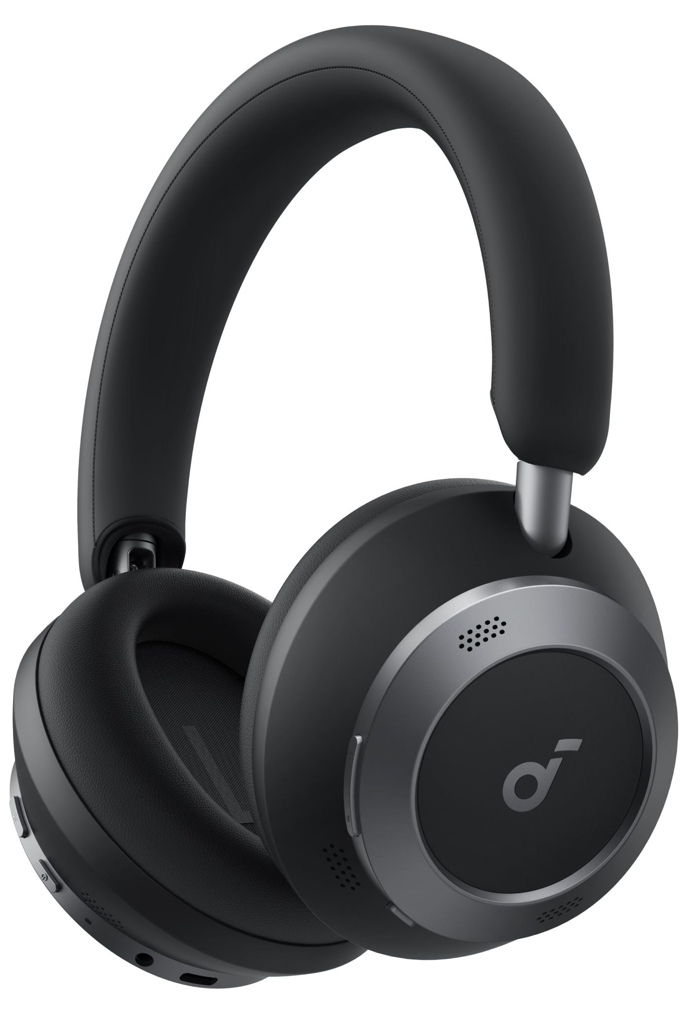 Soundcore Space One Pro Ohraufliegender Bluetooth Kopfhörer kabellos (Schwarz) A3062G11