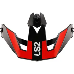 LS2 Ersatzschild für OF606 Triality neongelb