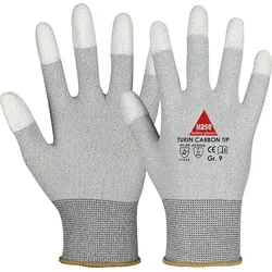 HASE 508240 9 - Montagehandschuhe, Turin Carbon Tip, Gr. 9