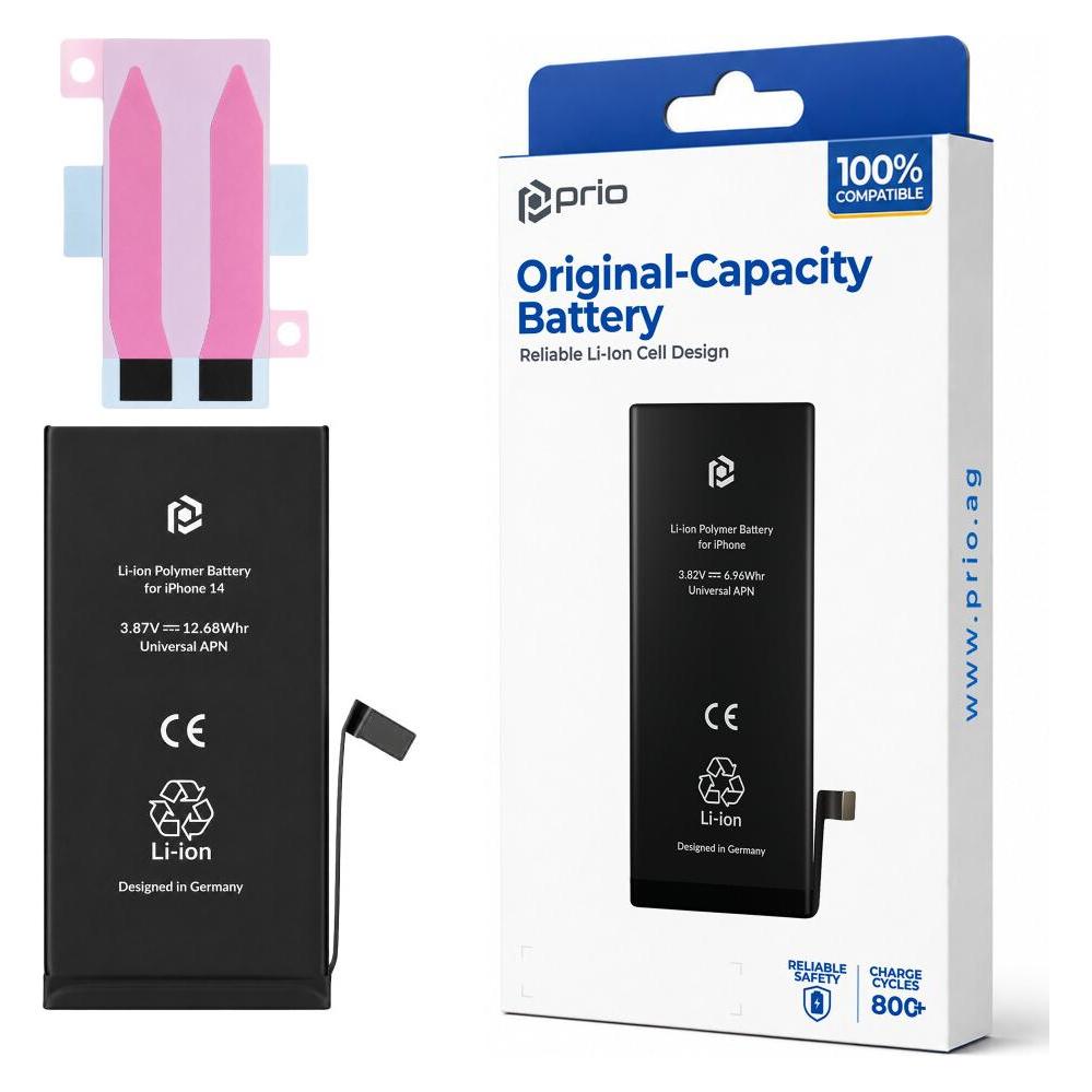 prio Akku für iPhone 14 (Universeller APN) (PBA-1127)