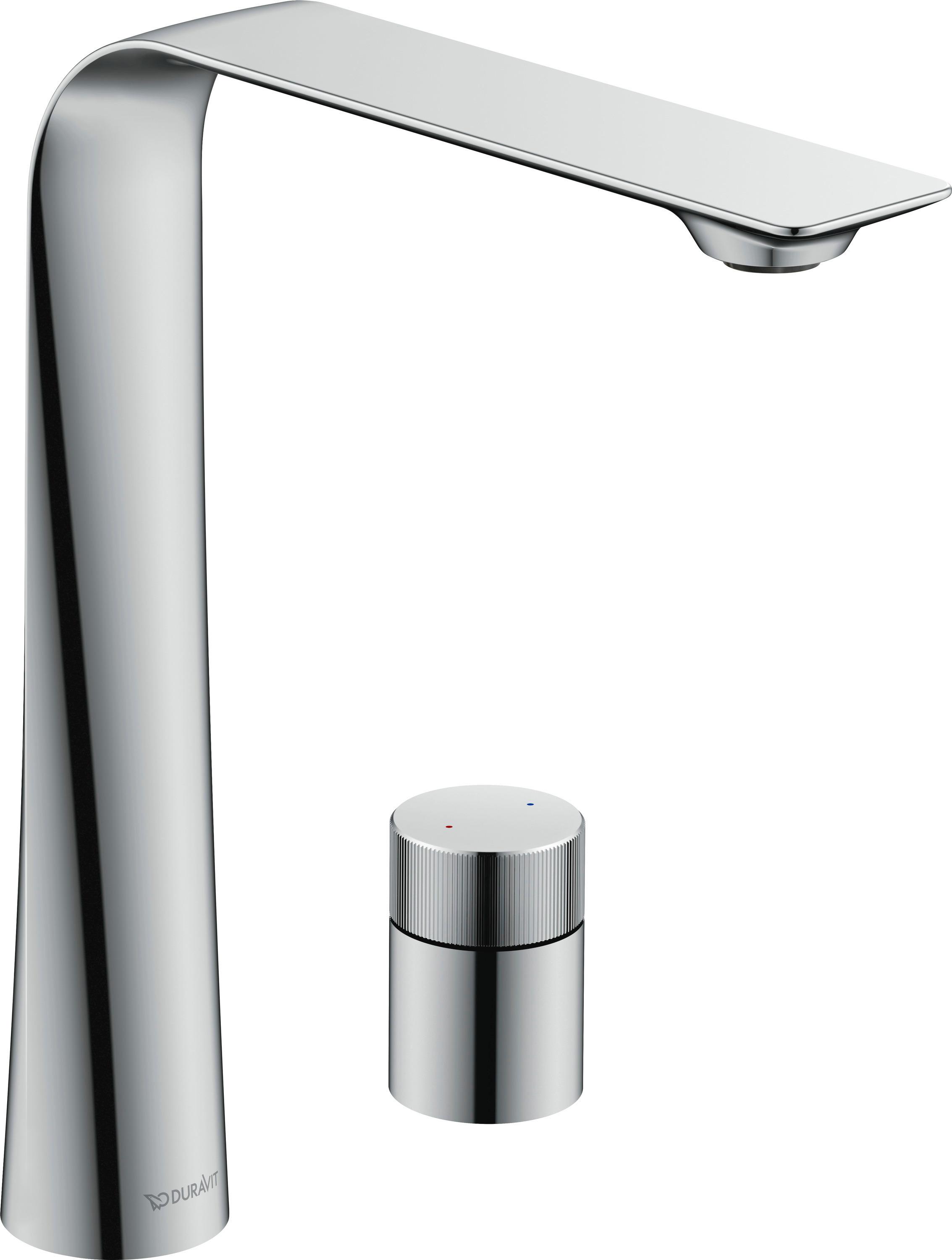 DURAVIT D11130009010 D.1 2-Loch Waschtischarmatur XL mit