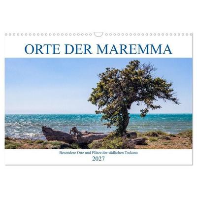 Orte der Maremma (Wandkalender 2027 DIN A3 quer), CALVENDO Monatskalender