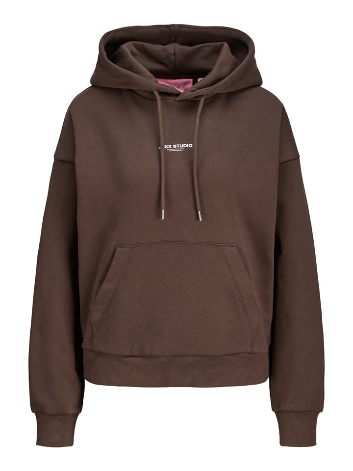 JJXX Hoodie "Studio" in Braun - XS
