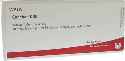 WALA Heilmittel GmbH CONCHAE GL D 30 Ampullen 10X1 ml 02914023
