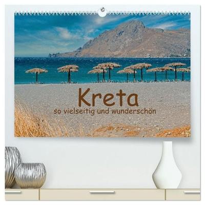 Kreta so vielseitig und wunderschön (hochwertiger Premium Wandkalender 2027 DIN A2 quer), Kunstdruck in Hochglanz