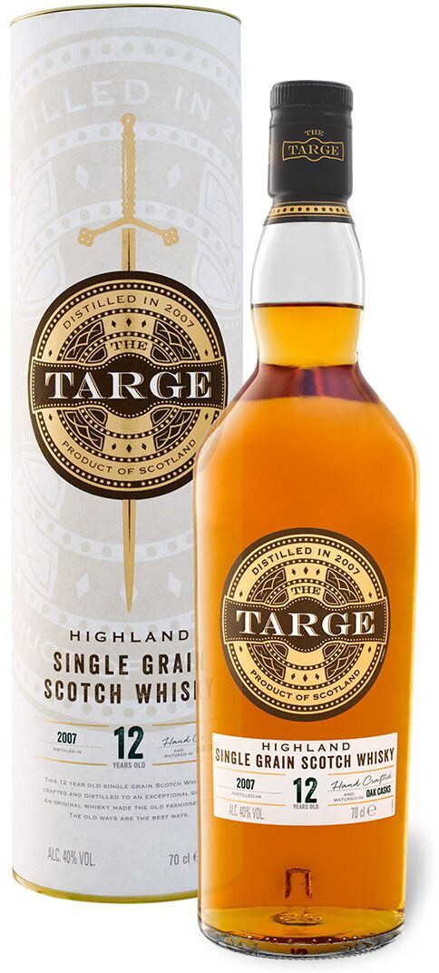 THE TARGE Highland Single Grain Scotch Whisky 12 Jahre 40% Vol