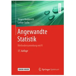 Angewandte Statistik, Fachbücher von Jürgen Hedderich, Lothar Sachs