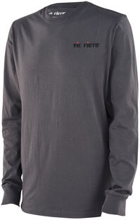 Vic Firth Gray Long Sleeve Tee M Dunkelgrau