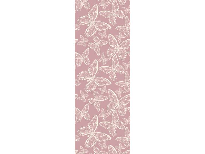 Vinyltapete QUEENCE Zora , rosa, B:0,9m L:2,5m, Vinyl, Tapeten, Vinyltapete, 90x250cm, selbstklebend, kinderleichte Anbringung,, Sticker