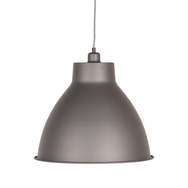 Label51 Hanglamp Dome Burned Steel Metaal