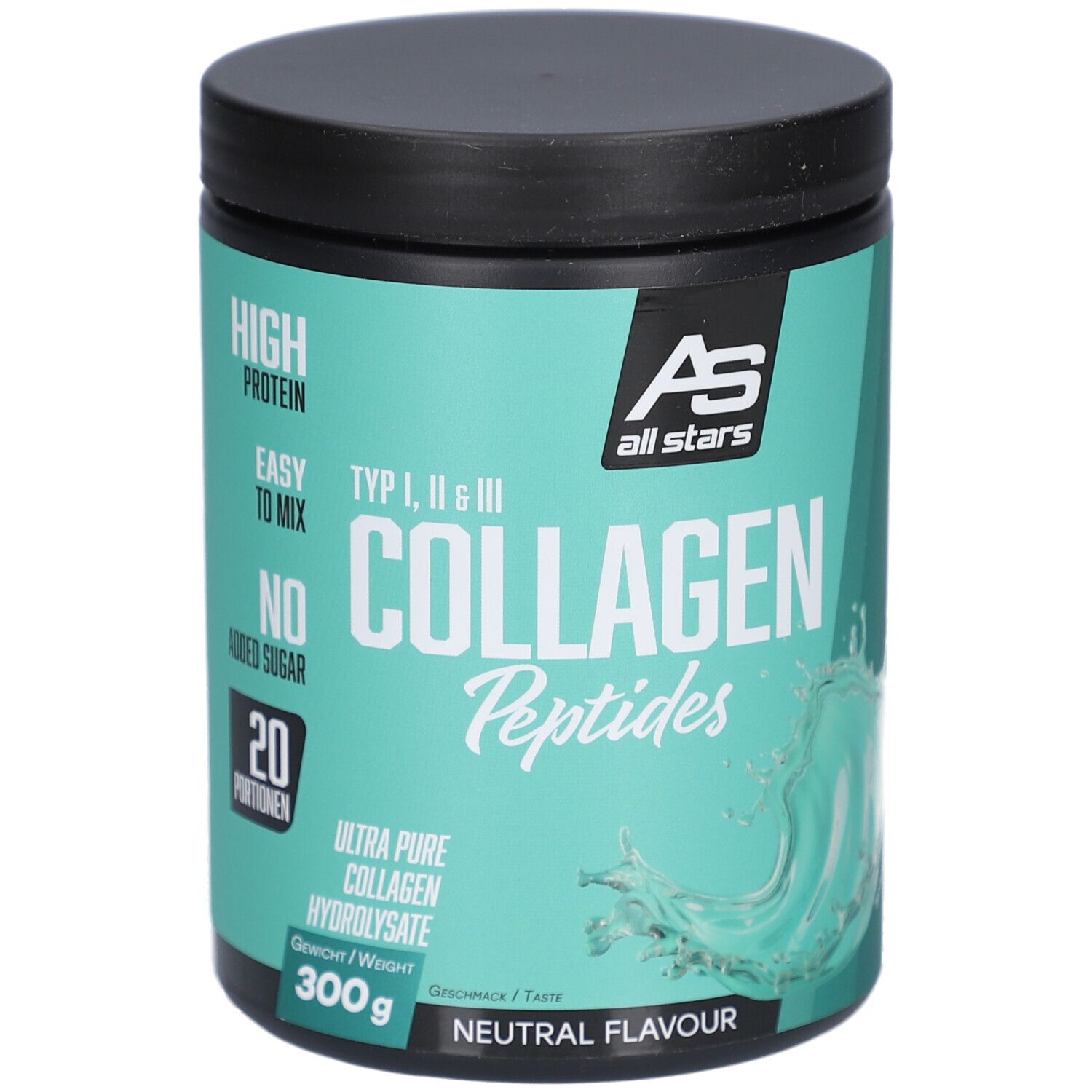Collagen Peptides Pulver 300 g PUE new