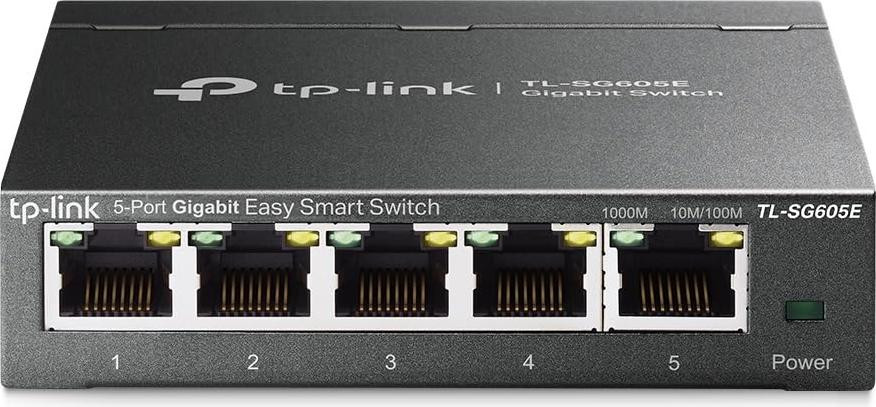TP-Link TL-SG605E Gigabit netwerkschakelaar met 5 poorten