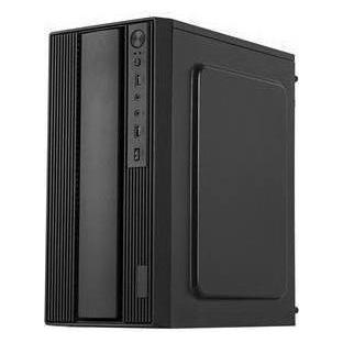 Eurocase skříň MC MF-300B, Micro Tower, 1xUSB-C, 2xUSB 3.0, 2x audio, bez zdroje (MC MF-300B USB-C)