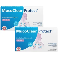 Doppelpack MucoClear Protect 2X20X5 ml