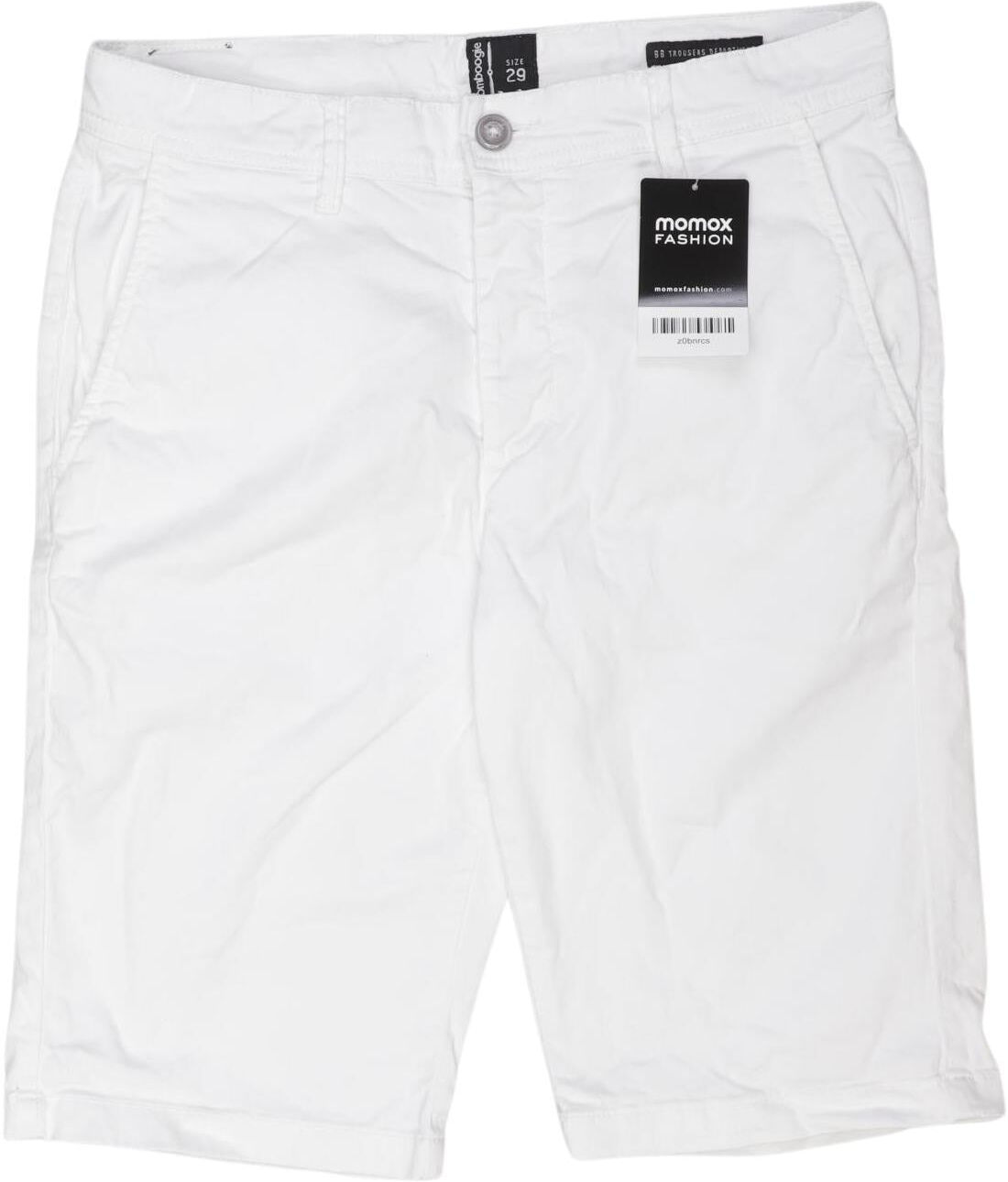 Bomboogie Herren Shorts, Weiß, Gr. W29, Elasthan / Baumwolle - Second Hand