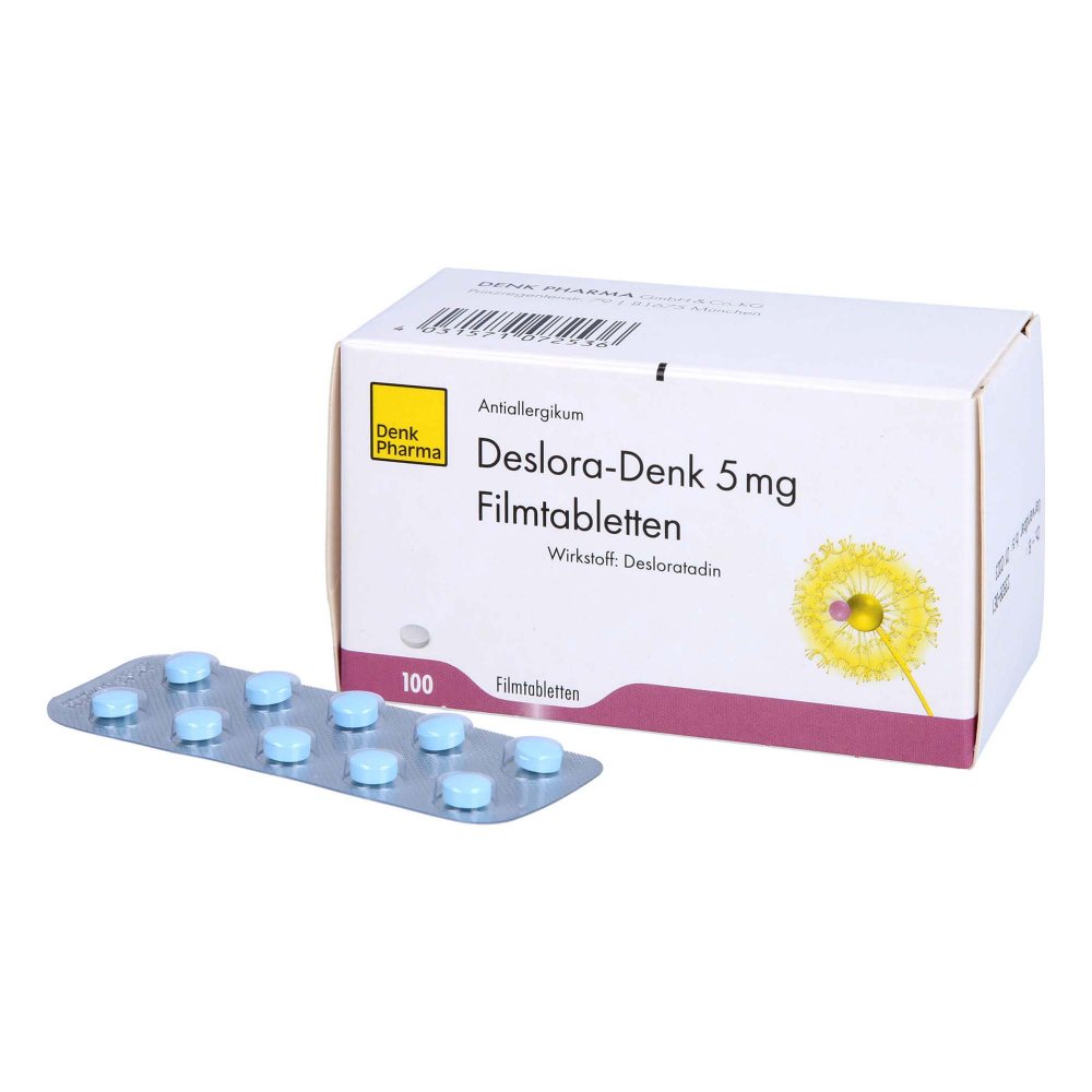 Denk Pharma GmbH & Co.KG Deslora Denk 5mg Filmtabl 16606199