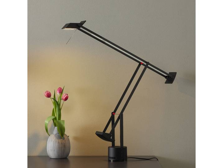 Tizio T Tischleuchte Schwarz - Artemide - Arbeitszimmer / Büro - Design - Kunststoff - Einflammig