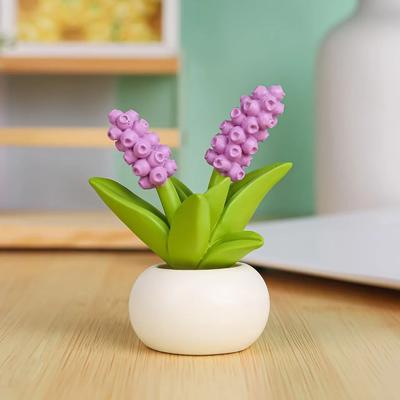 Inspire Essentials Cute Flower Pot Elf Car Interior Ornament And Mini Plant Decor b