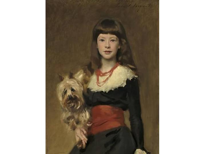 Grafika puzzel John Singer Sargent: Miss Beatrice Townsend, 1882 - 2000 stukjes