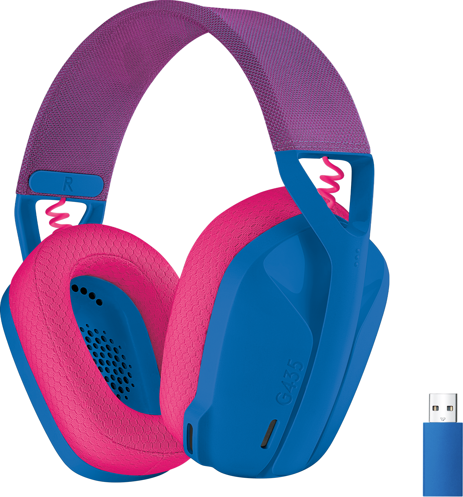 Logitech - G435 Lightspeed Wireless Gaming Headset - Blue
