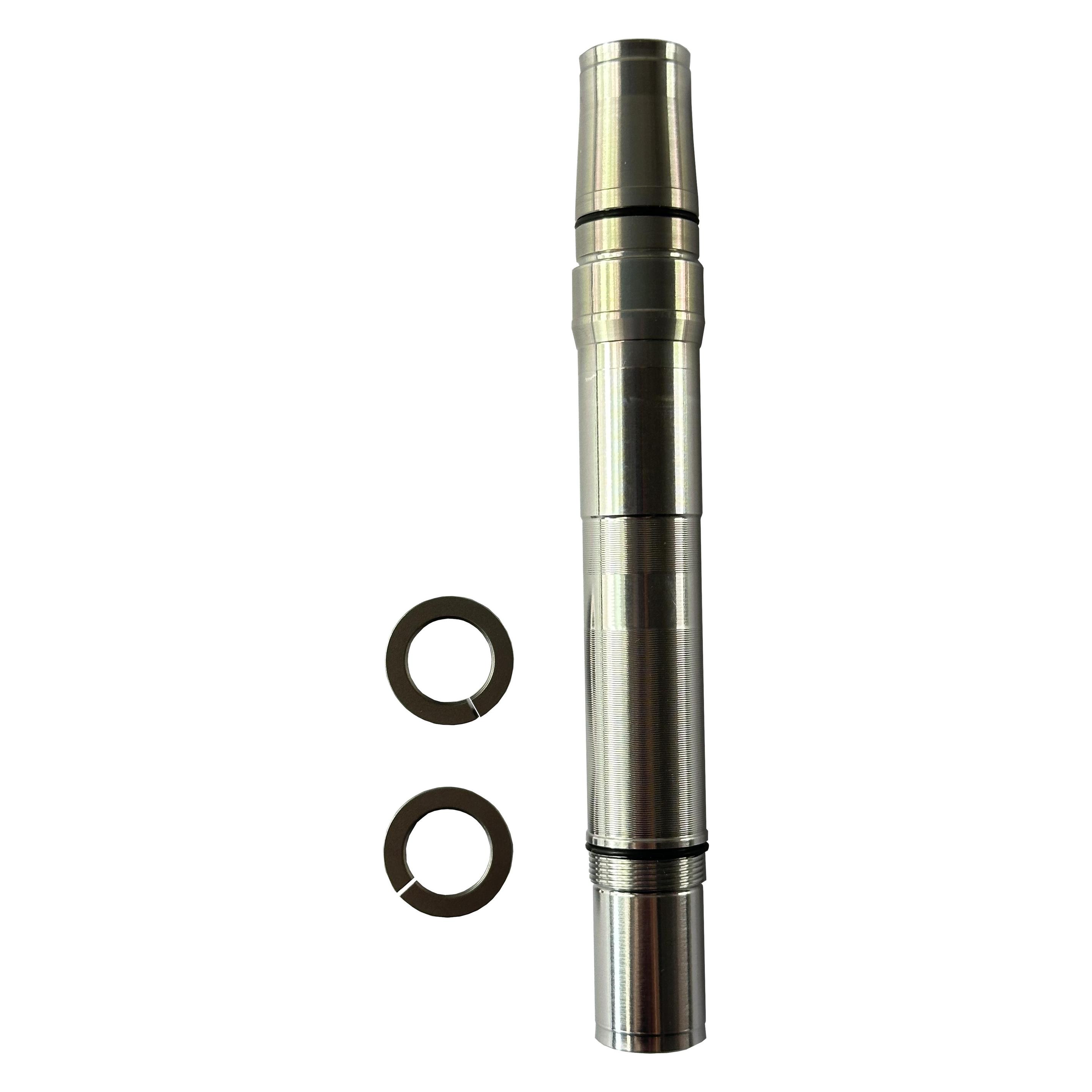 Chris King Achse R45D/CL HR, Shimano Microspline, 12-Fach, 142x12mm Gen.4, silver (43860311)