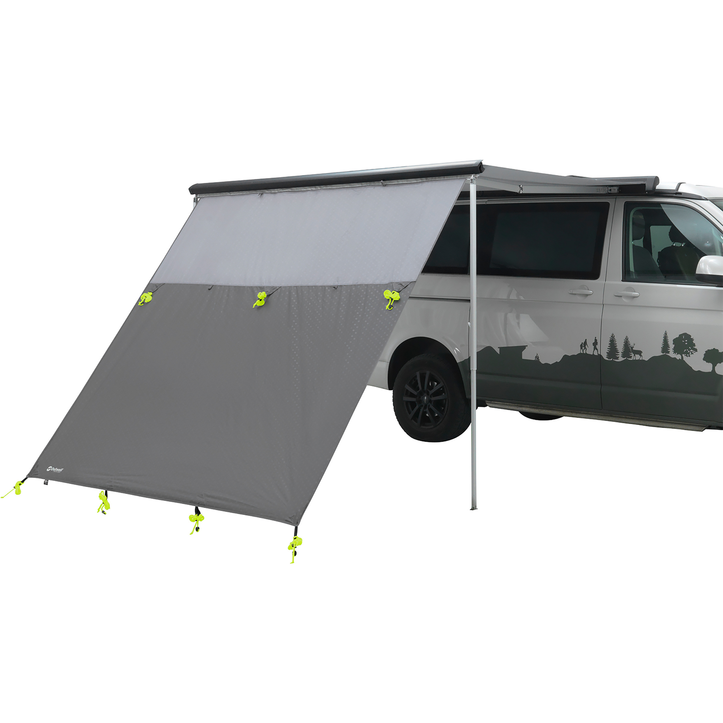 Outwell Hillcrest Tarp Vorzelt Vorzelte grau Camping