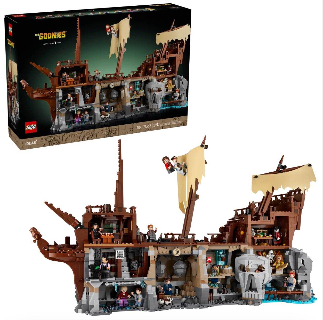 LEGO Ideas Die Goonies, Bausatz, 18 Jahr(e), Kunststoff, 2912 Stück(e), 3,84 kg