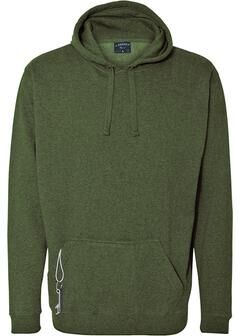 J America JA8815 Tailgate Hood T-Shirt in Olive size 3XL 8815