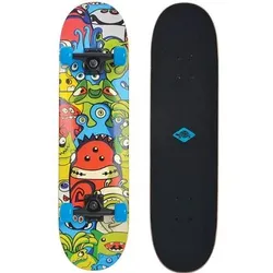 SCHILDKRÖT Skateboard Skateboard SLIDER 31 ́ Monsters, Größe ONE SIZE in Bunt Bunt