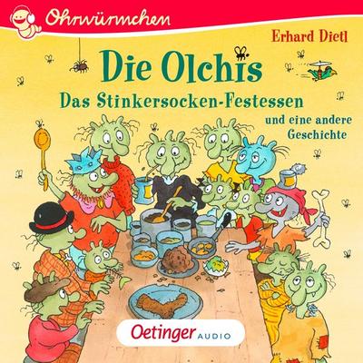 Die Olchis. Das Stinkersocken-Festessen und eine weitere Geschichte - Erhard Dietl, Audio, 9783837366198