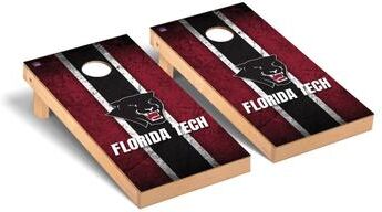 Skip's Garage Florida Tech FIT Panthers Vintage Cornhole Board Set