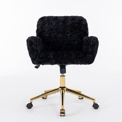 GREATPLANINC Stylish Office Chair Ergonomic Chair Vanity Chair with Adjustable Height Swivel Chair Executive Chair for Bedroom