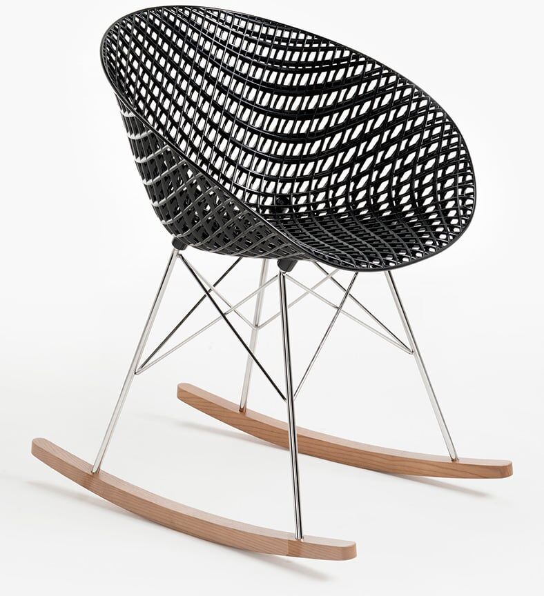 Kartell Smatrik Schaukelstuhl (weiß) weiß