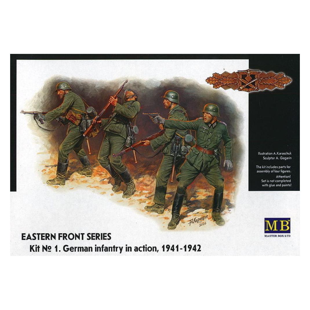 Master Box German Infantry in action 1941-1942 Eastern Front Series Kit No. 1 (MB3522)