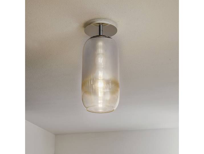 Gople Plafonnier Silver - Artemide - Salon / séjour - Design - Verre - Semi-encastré