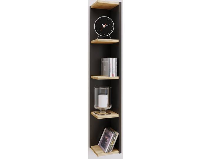 Houten hoekplank Standopslag Standplank Boekenplank Decoratieve plank Honsa