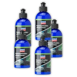 5x Pflegemittel LIQUI MOLY 1537 Kunststoff-Tiefen-Pfleger-Lotion Kunststoff 250ml