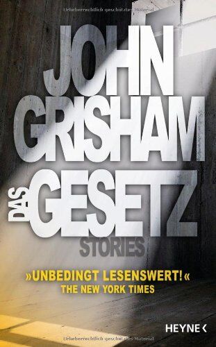 John Grisham - Das Gesetz: Stories - Preis vom 09.10.2026 07:28:09 h