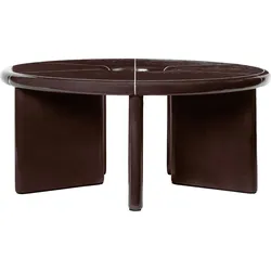 Deya Couchtisch 80 cm, dunkelbraun