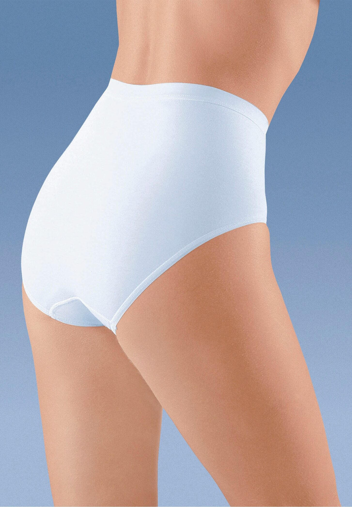 Slip SPEIDEL "Slip Slip mit hohem Elasthan-Anteil 4 Stück", Damen, Gr. 46, 4 Stk., weiß, Unterhosen Slip