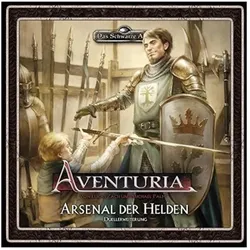 Ulisses Spiele Arsenal der Helden - Duell Aventuria, ab 14 Jahren (DE-Ausgabe) (Erweiterung) (Deutsch, 1 - 4 Spieler)