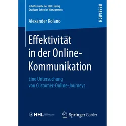 Effektivität in der Online-Kommunikation, Fachbücher von Alexander Kolano