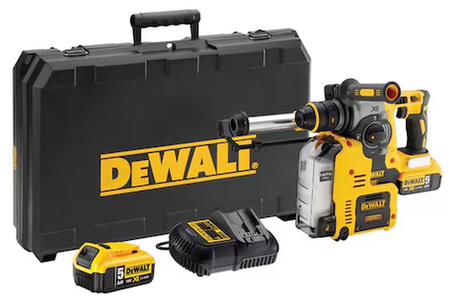 DeWalt Accu-combinihamer DCH275P2, 18 volt boorhamer