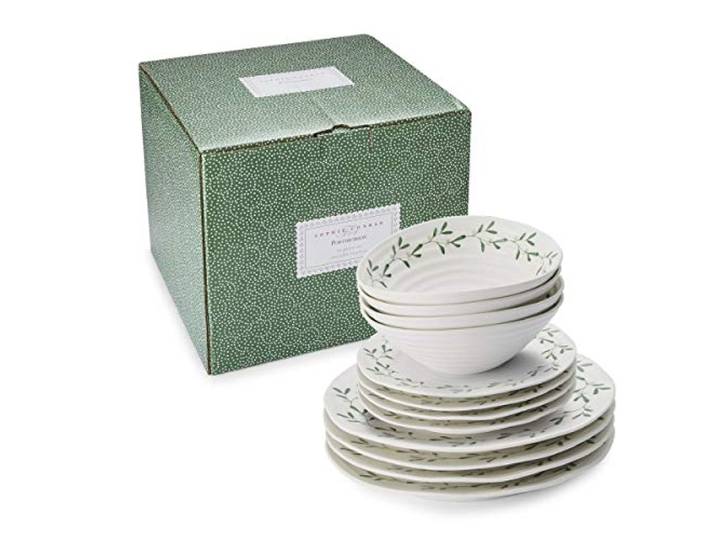 Sophie Conran CPXT80002-XP Tafelservice für Portmeirion, Porzellan, Weiß, 12-teilig